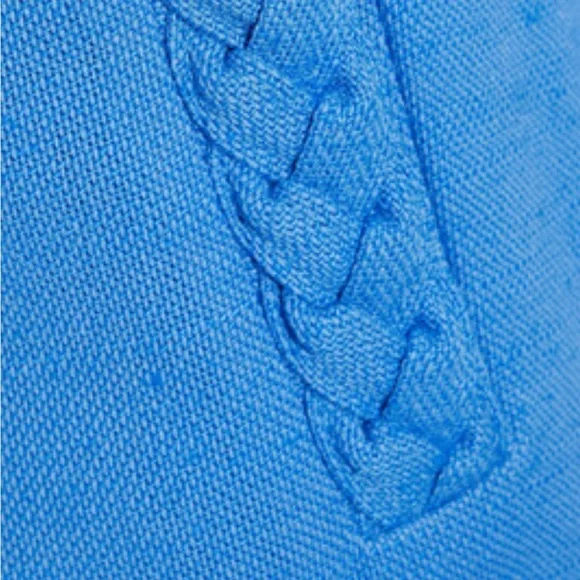 Veronica Beard Dove Woven Wide-leg Pants Blue 4 - Picture 4 of 15